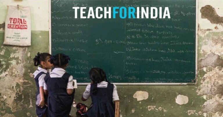 Internship Opportunity (Fellowship Selection) at Teach for India: Applications Open