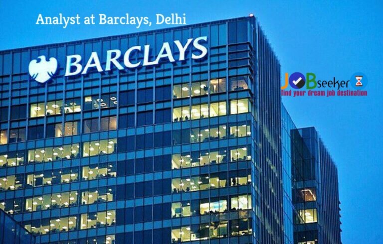 Consumer Risk Analyst Job at Barclays, Noida: Applications Open