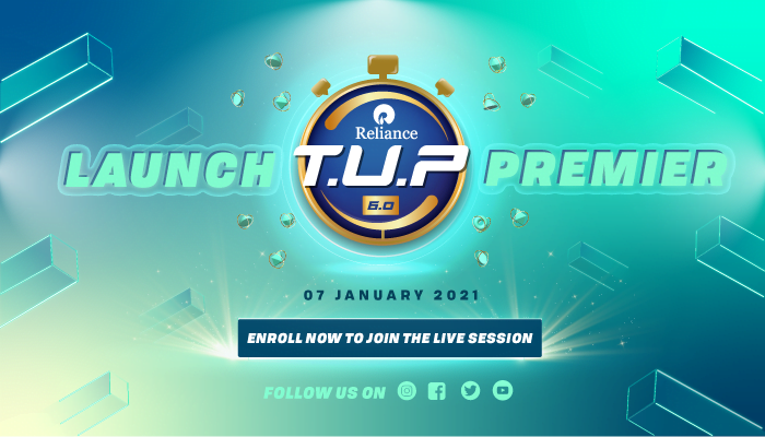 Reliance TUP 7.0 Challenge 2021 Cash Prize Rs. 10L: Apply by 14th November